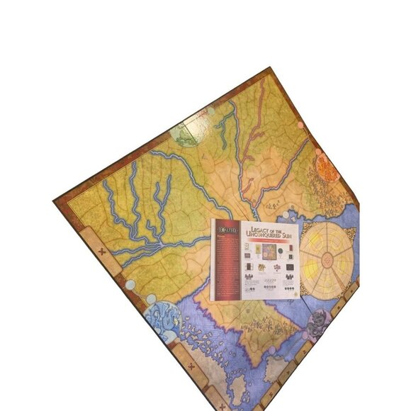 Legacy of the Unconquered Sun Game Replacement Game Board and Instructions Exalt - Picture 4 of 6